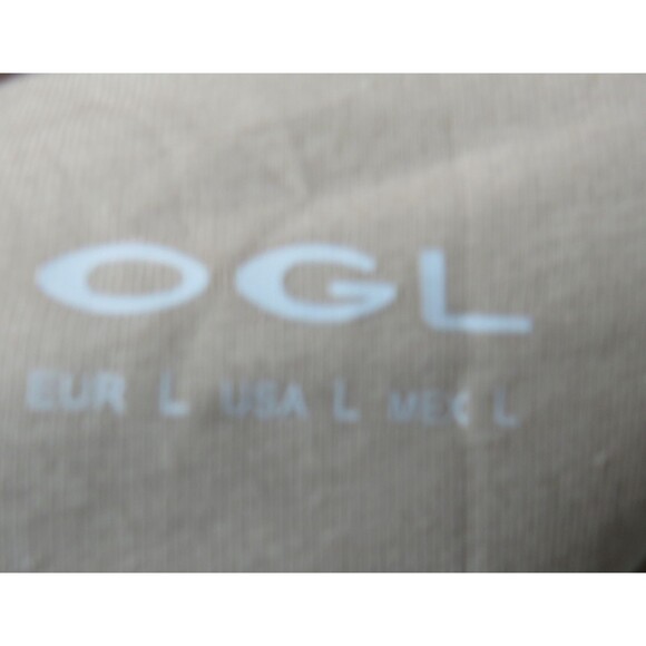 OGL Light Blue Mini Rib Boatneck New Airy Padded Shelf Bra Brami Tank Top LARGE - Picture 9 of 9